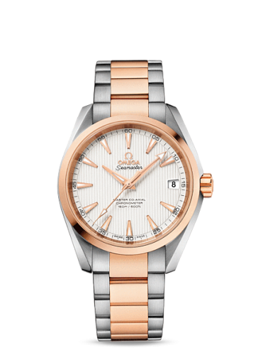 Omega Seamaster Aqua Terra 150m Master Co-Axial 38.5 Stainless Steel / Red Gold / Silver / Bracelet